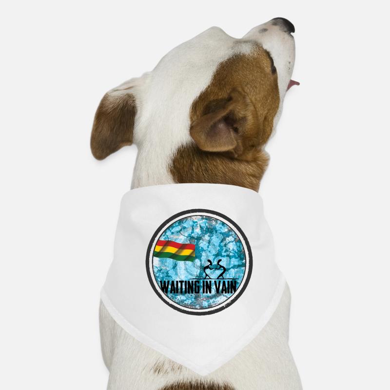 Waiting in Vain - reggae Dog Bandana