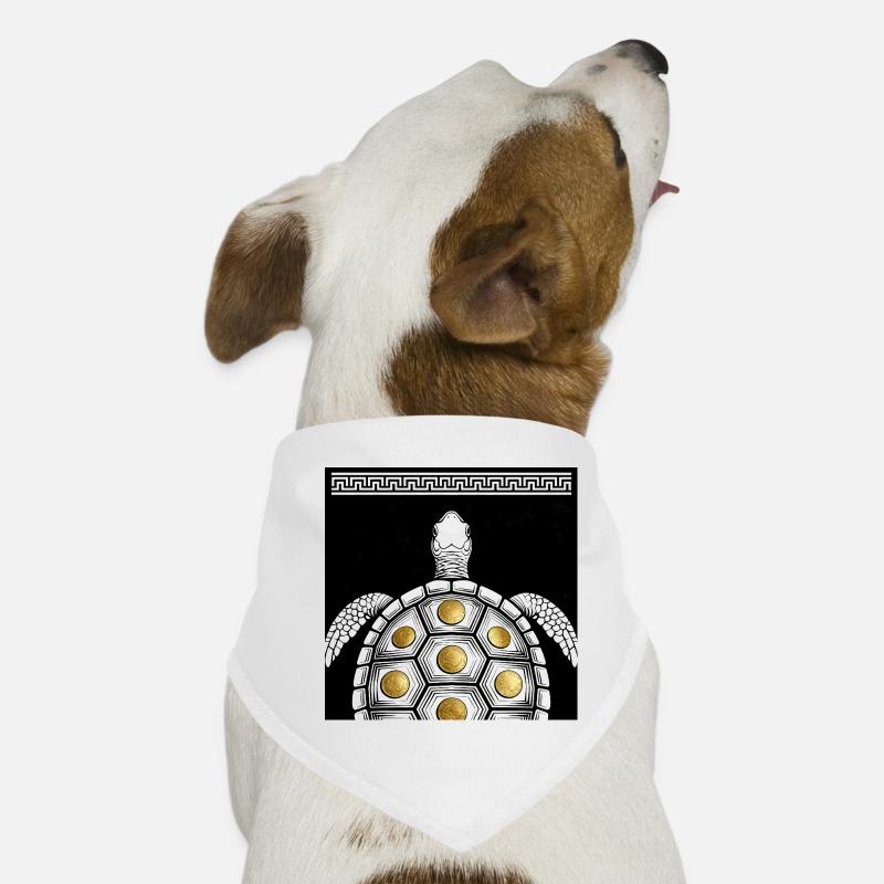 Schildkröte Münzpanzer Hunde-Bandana
