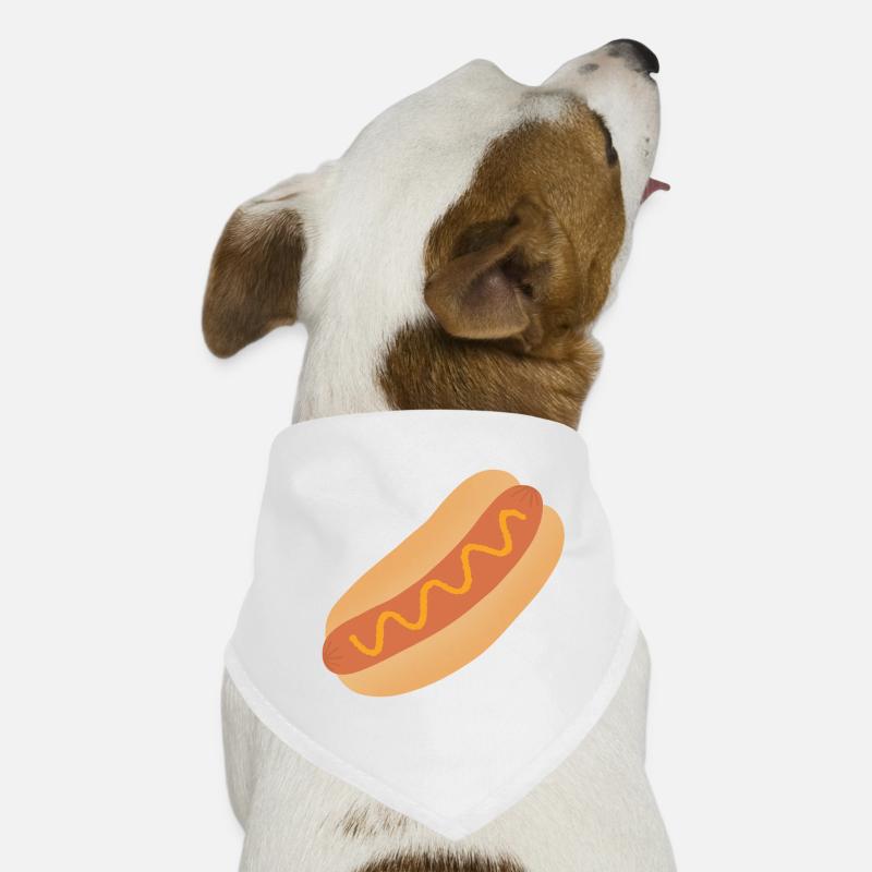 Art du hot-dog Bandana pour chien