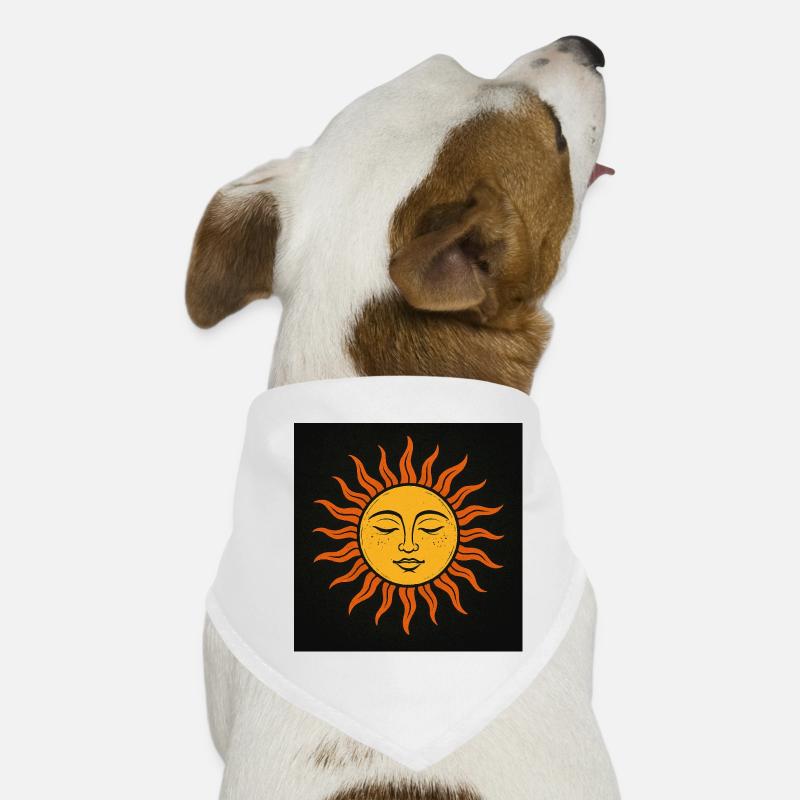 Face du Soleil Bandana pour chien