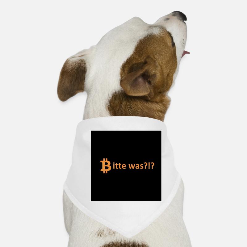 Bitcoin please what saying Dog Bandana