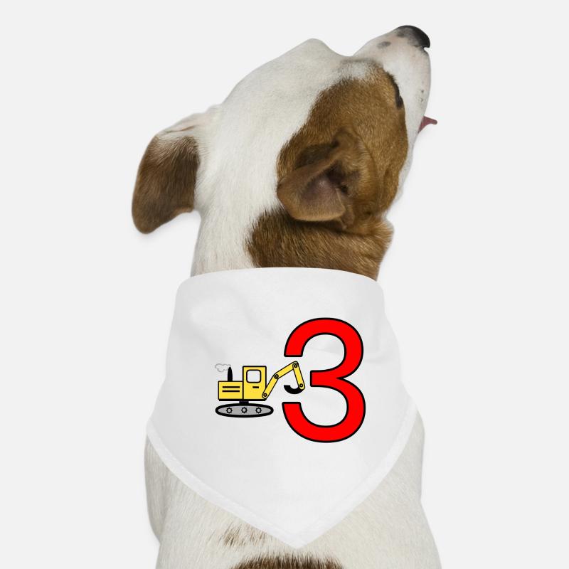 Excavatrice Bandana pour chien