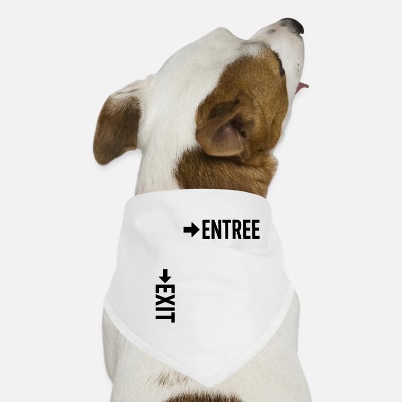 Exit Entrance Dog Bandana