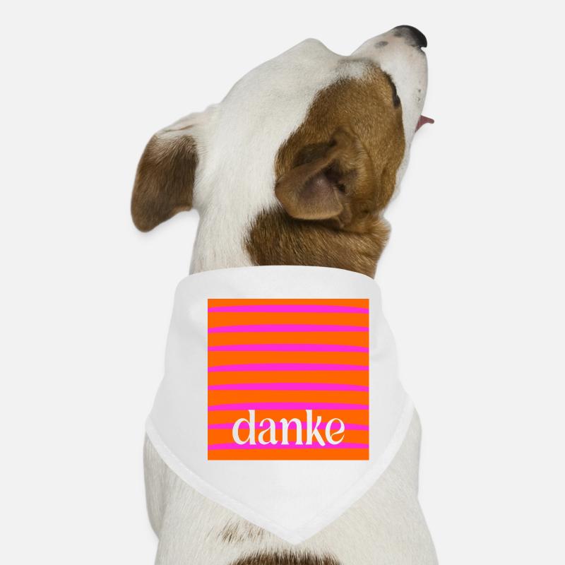 DANKE DANKBARKEIT Hunde-Bandana