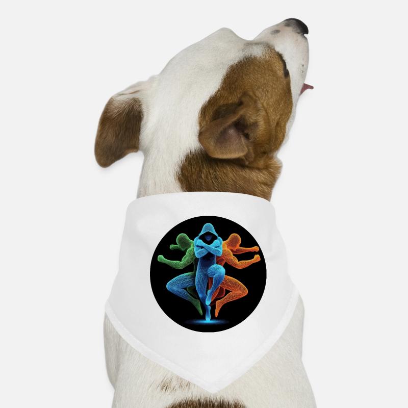 Colorful trinity Dog Bandana