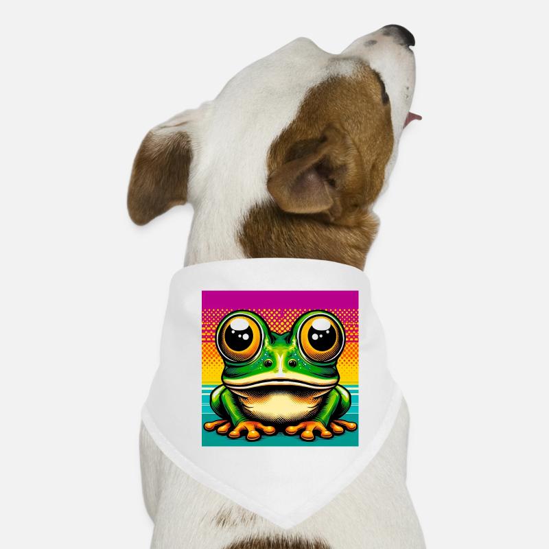 Frosch Hunde-Bandana