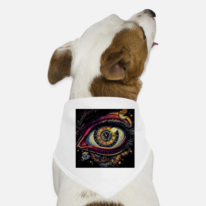Time Eyes Movement Dog Bandana