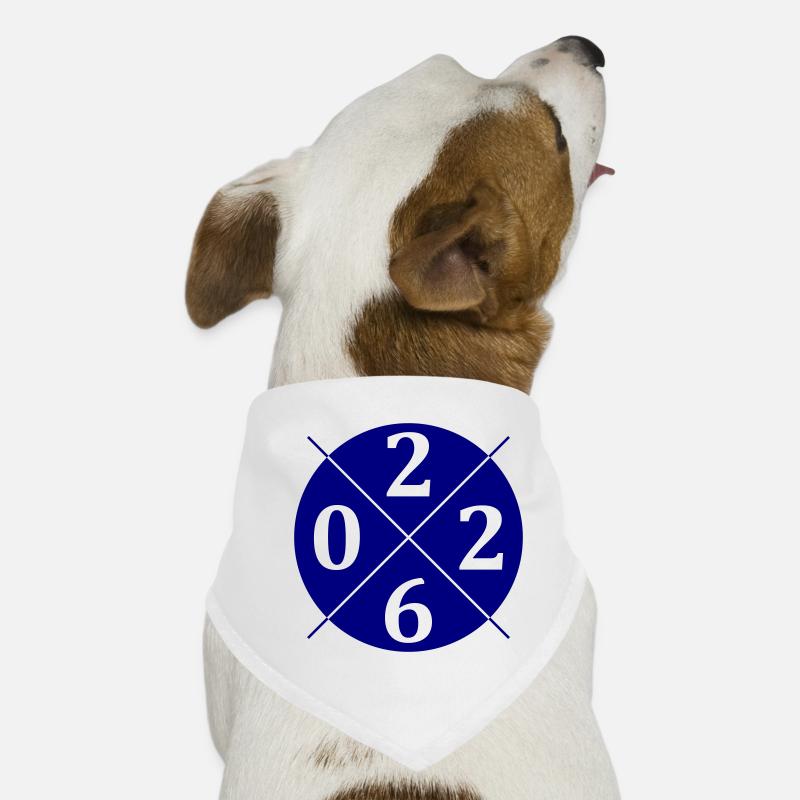 Cercle 2026 Bandana pour chien