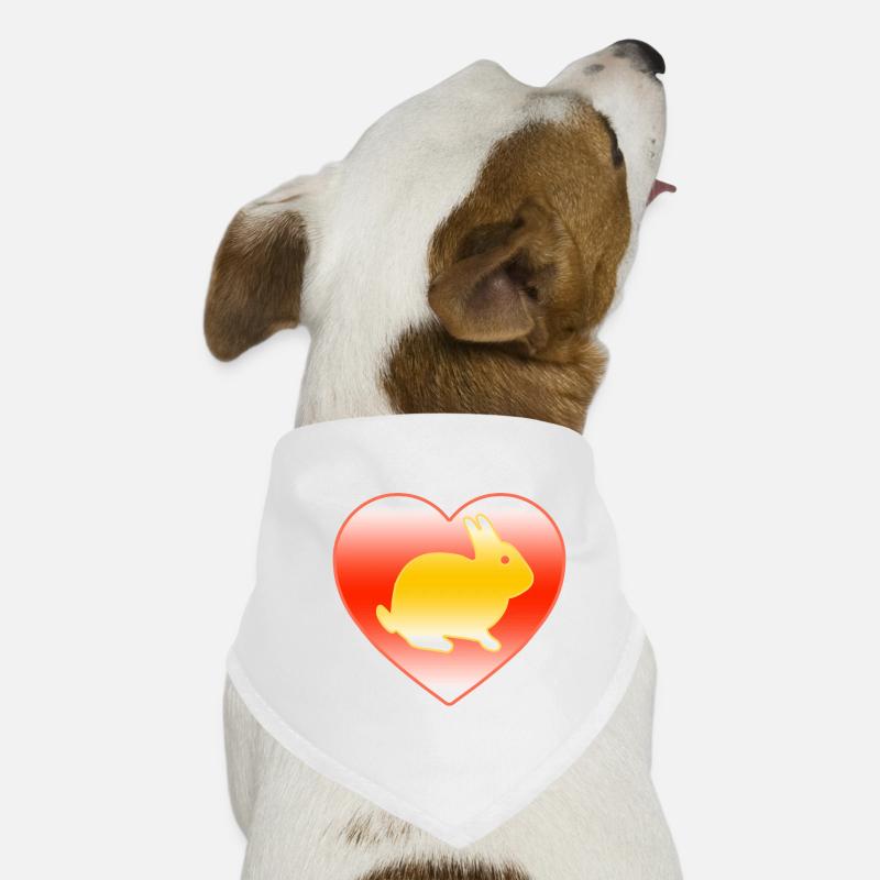 Kaninchen Hunde-Bandana