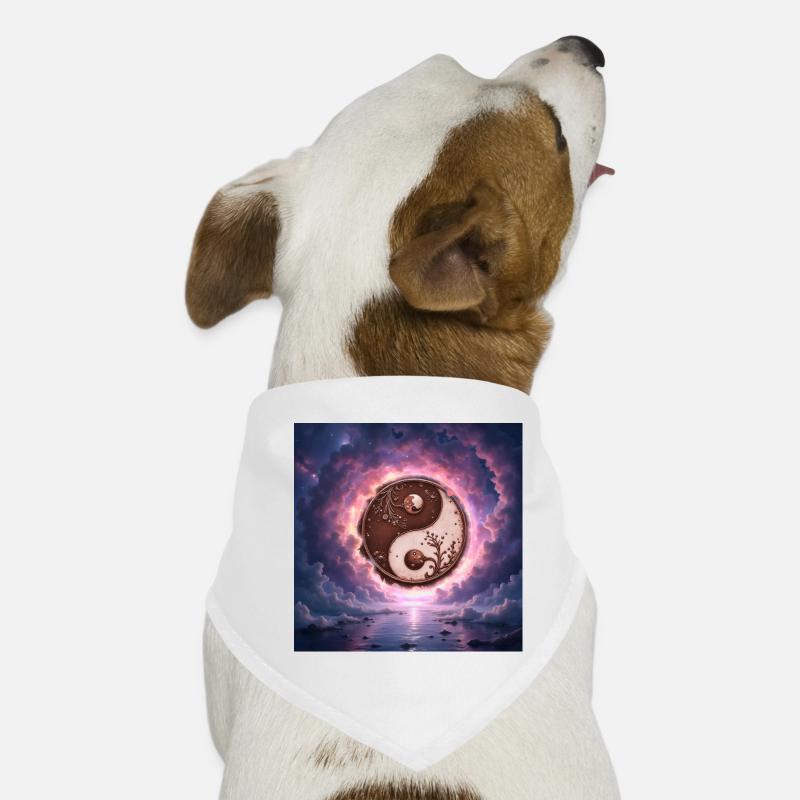 Nature's Yin Yang Balance Dog Bandana