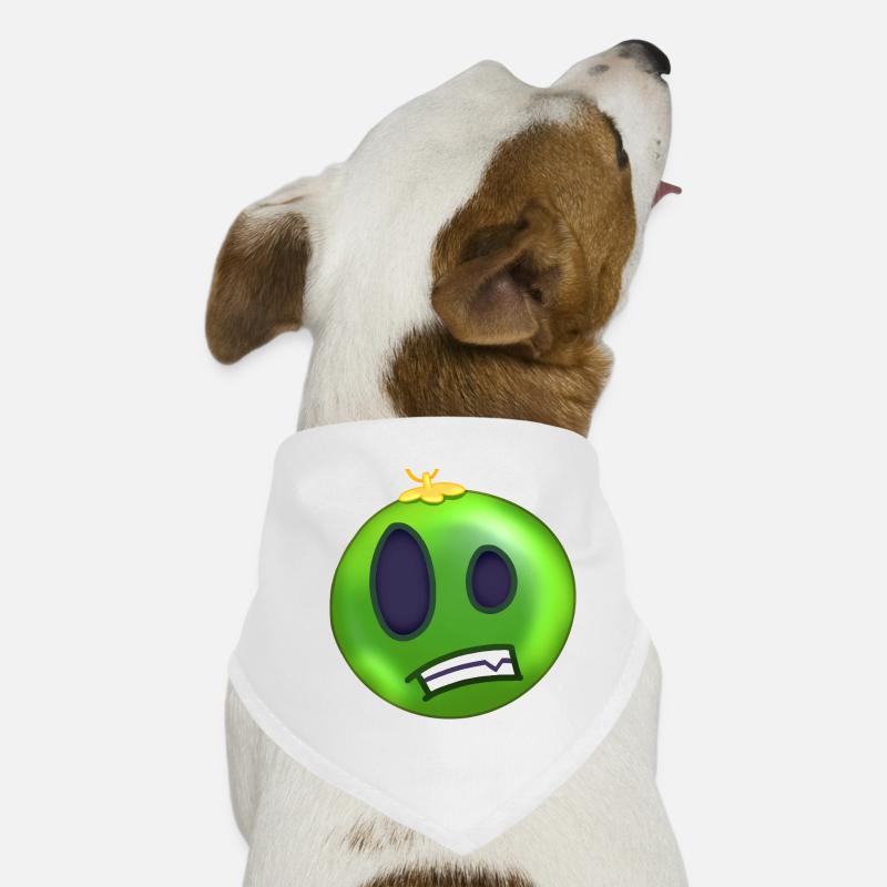Boule de Noel  Vert Anxieux Lime Bandana pour chien
