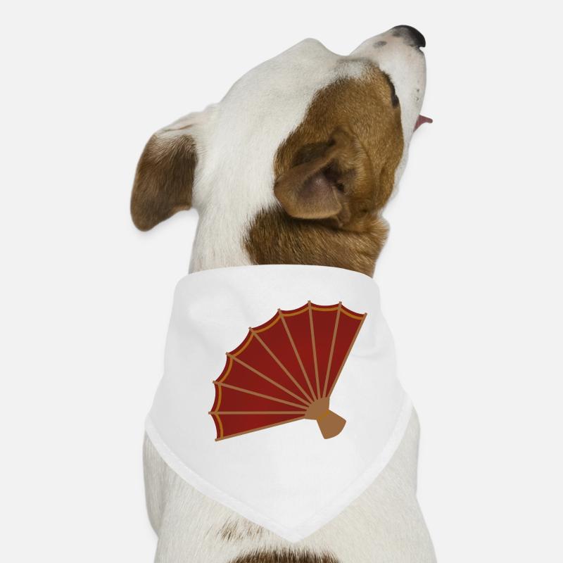 Handheld-Ventilator Vintage Hunde-Bandana
