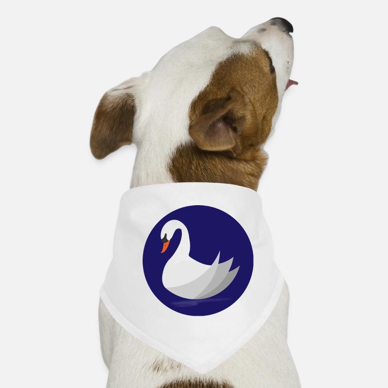 Schwan Hunde-Bandana