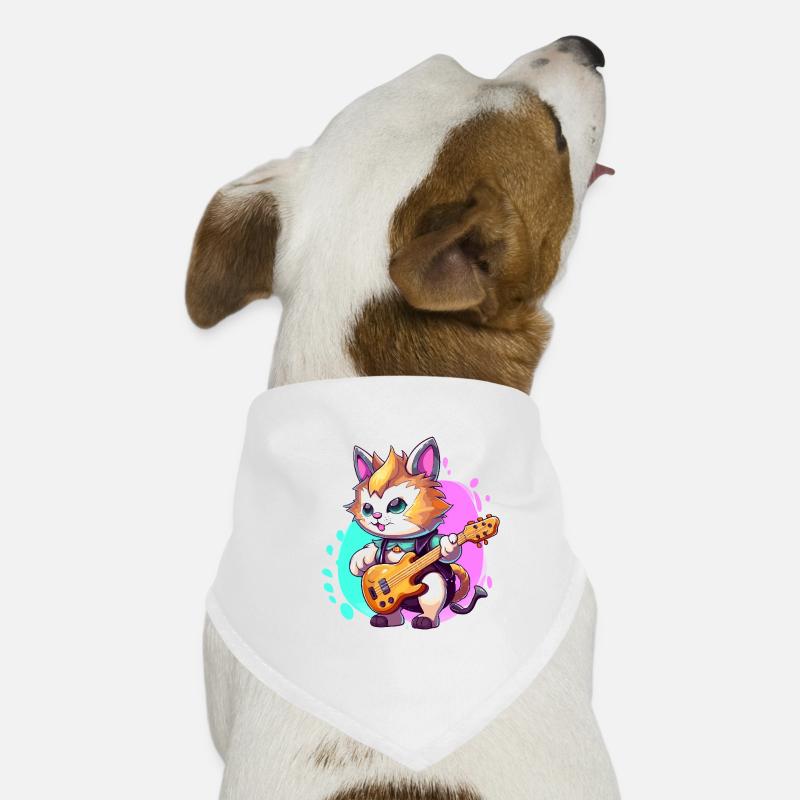 Patchwork donkey in doodle style Dog Bandana