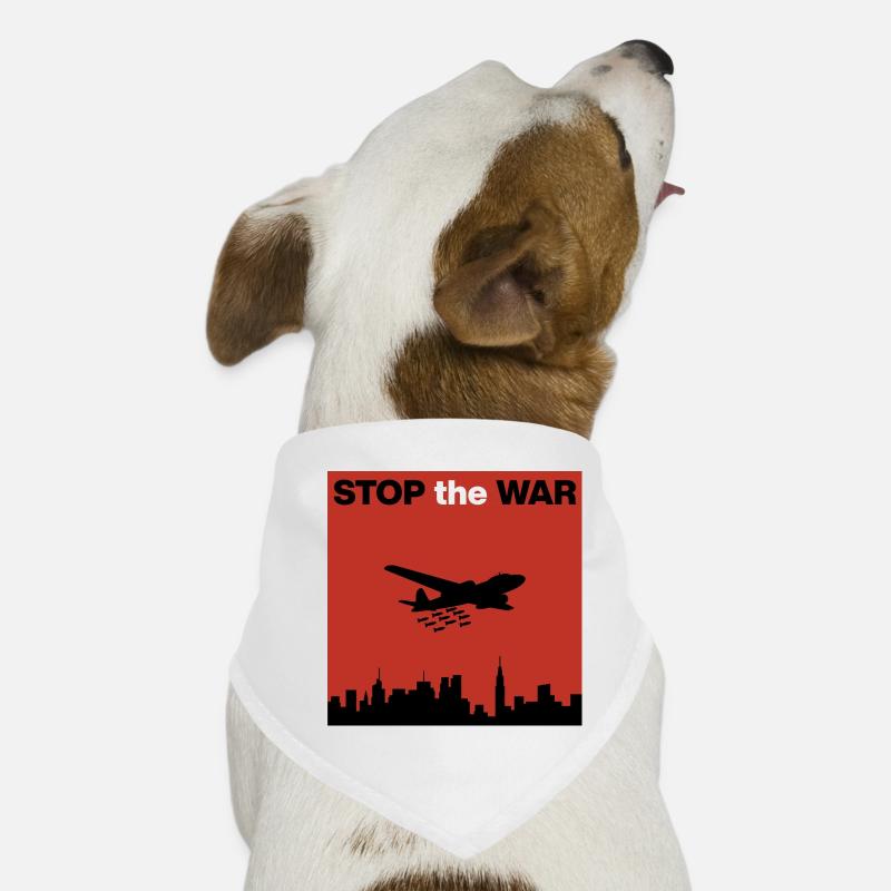 STOP the WAR – Stop Bombs, Protect Cities Dog Bandana