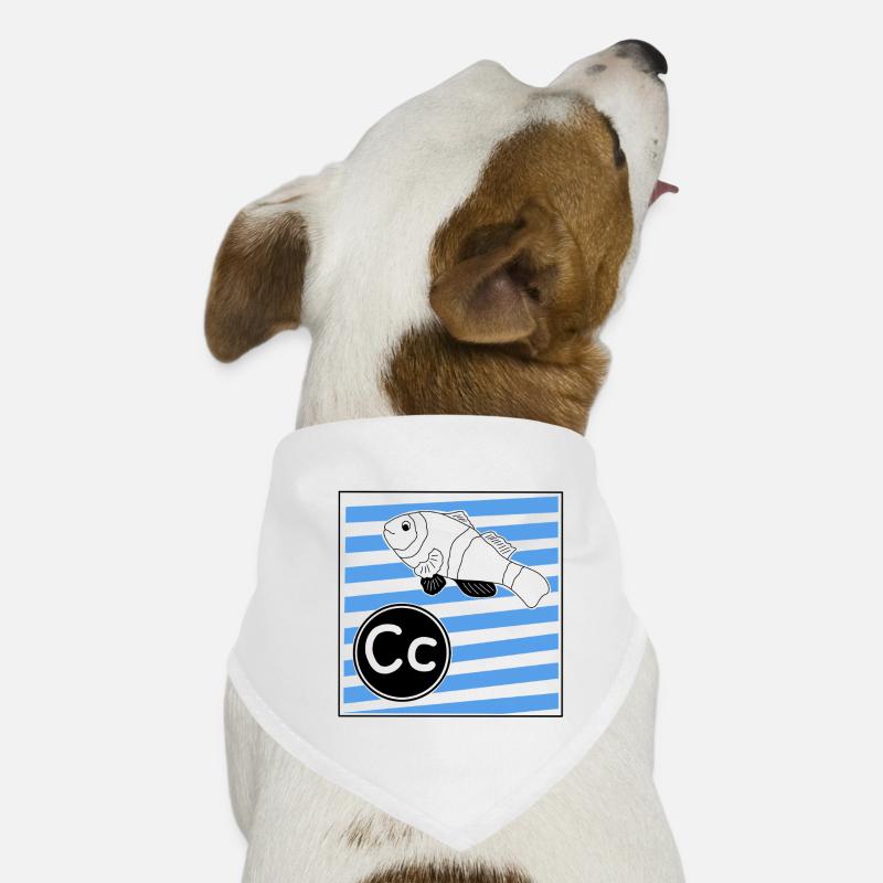 C for Clownfish Dog Bandana