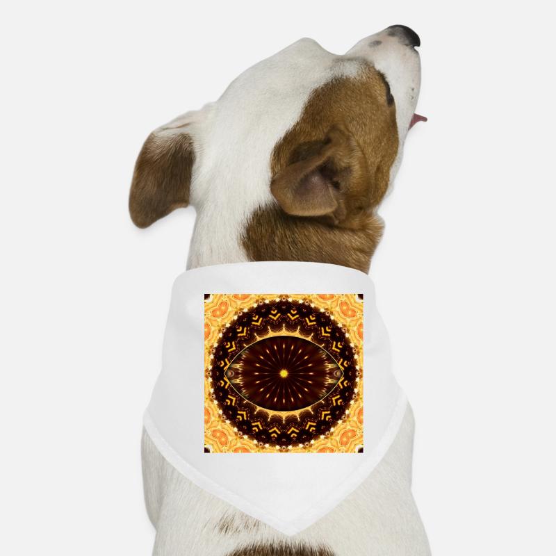 Mandala de l’Œil de Feu Bandana pour chien