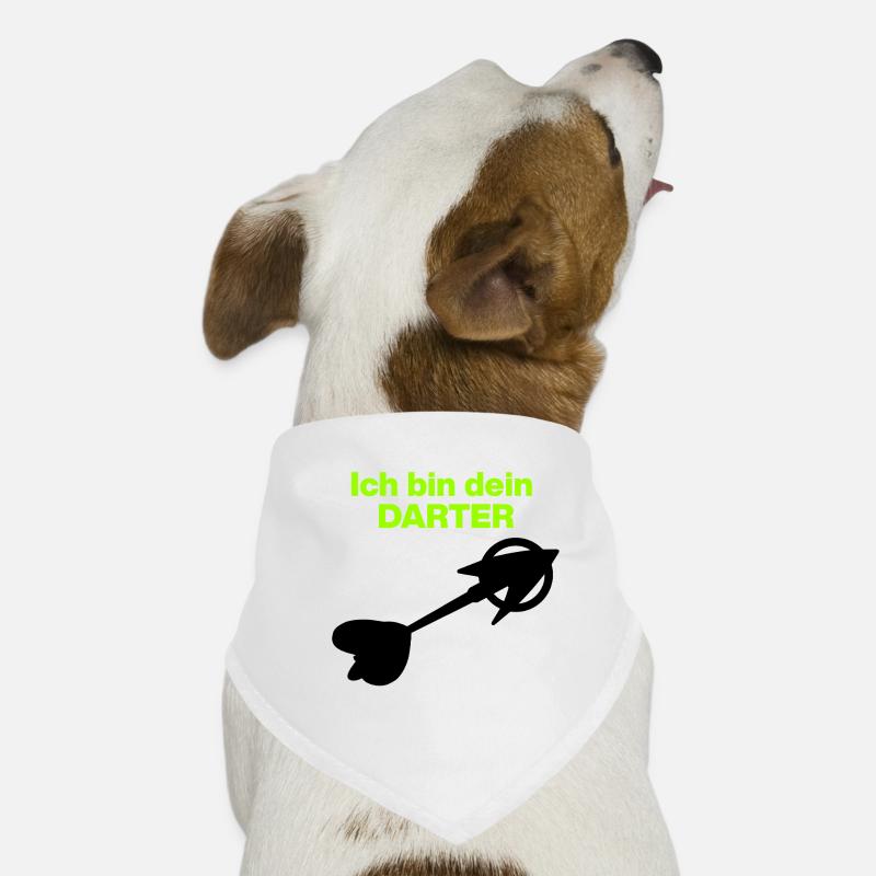 Ich bin dein Darter – Space Edition Hunde-Bandana