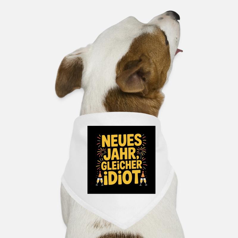 Nouvelle année, même idiot Bandana pour chien