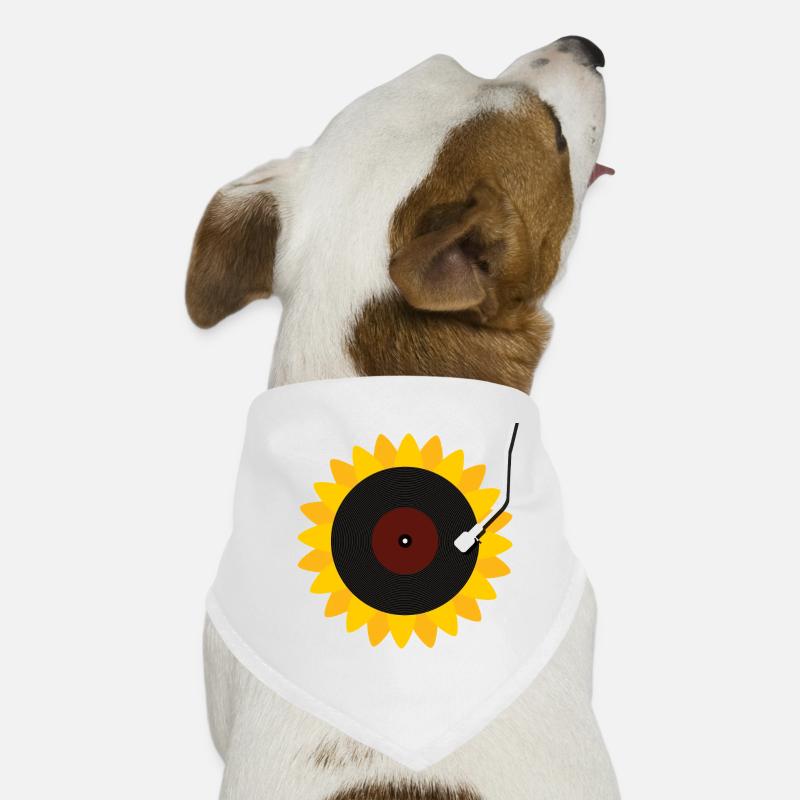 Disque du tournesol Bandana pour chien