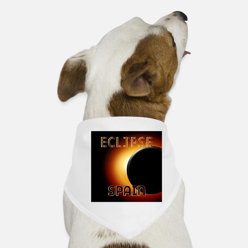 ÉCLIPSE D’ESPAGNE AOÛT 2026 Bandana pour chien