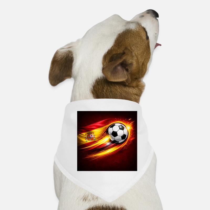 Spain Football Fire Trail Dog Bandana