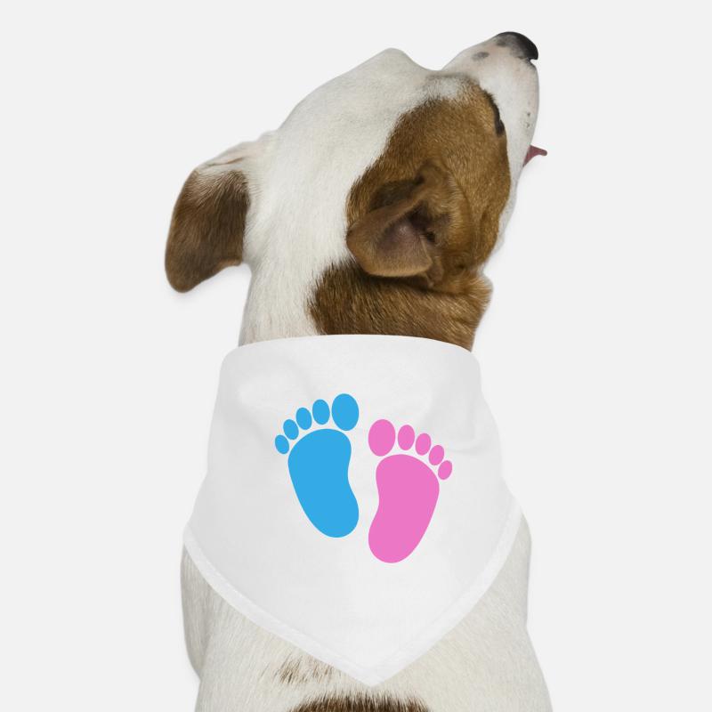 Pieds de bébé Bandana pour chien