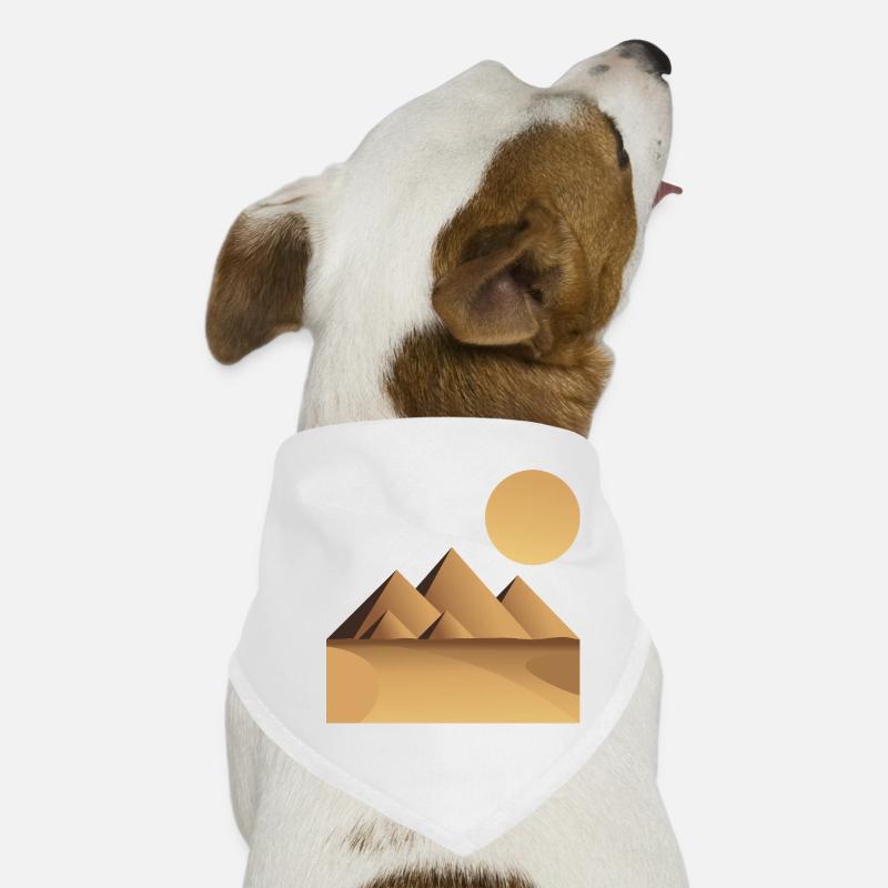 Horizon de la pyramide dorée | Édition Collector Bandana pour chien