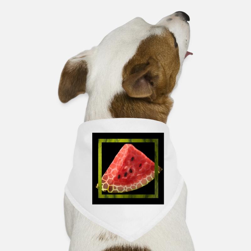Abstract Watermelon Dog Bandana