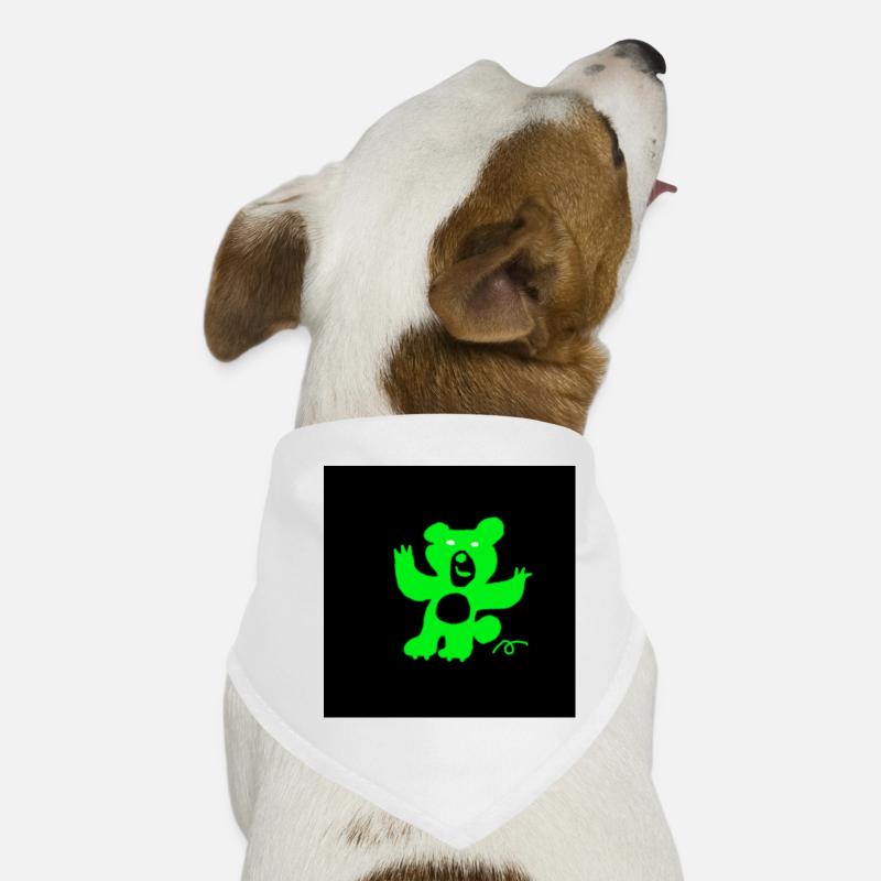 OURS. ART. MESSAGE. CITATIONS. CITATIONS. HUMOUR.  Bandana pour chien