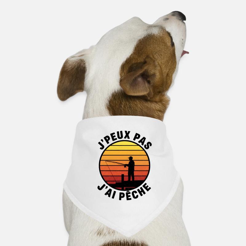 I can't I peach – sunset Dog Bandana