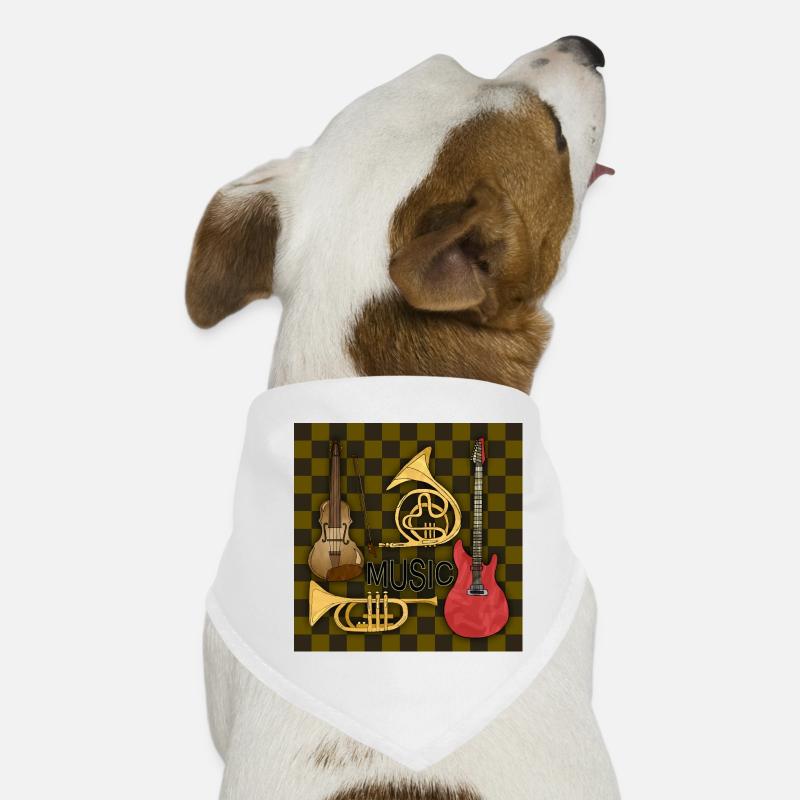 Musical instruments Dog Bandana