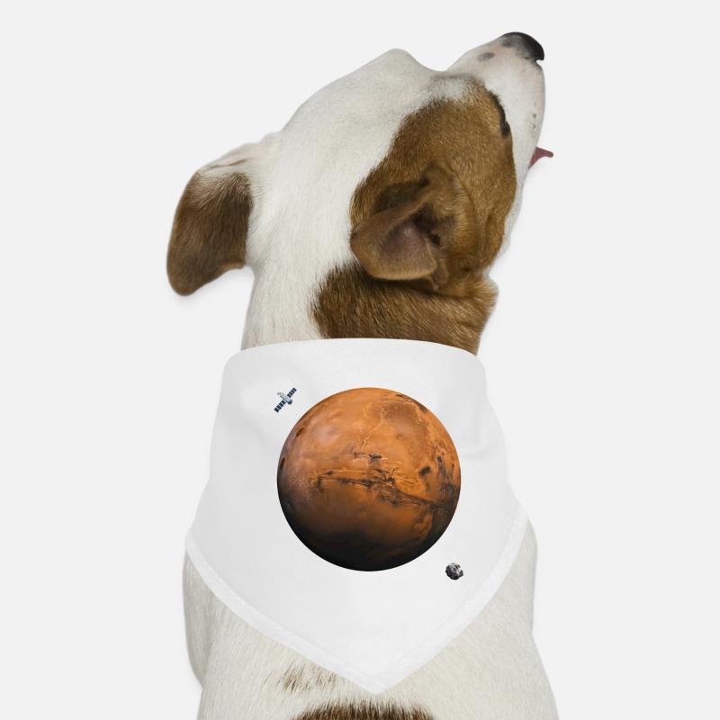 Planet Mars Hunde-Bandana