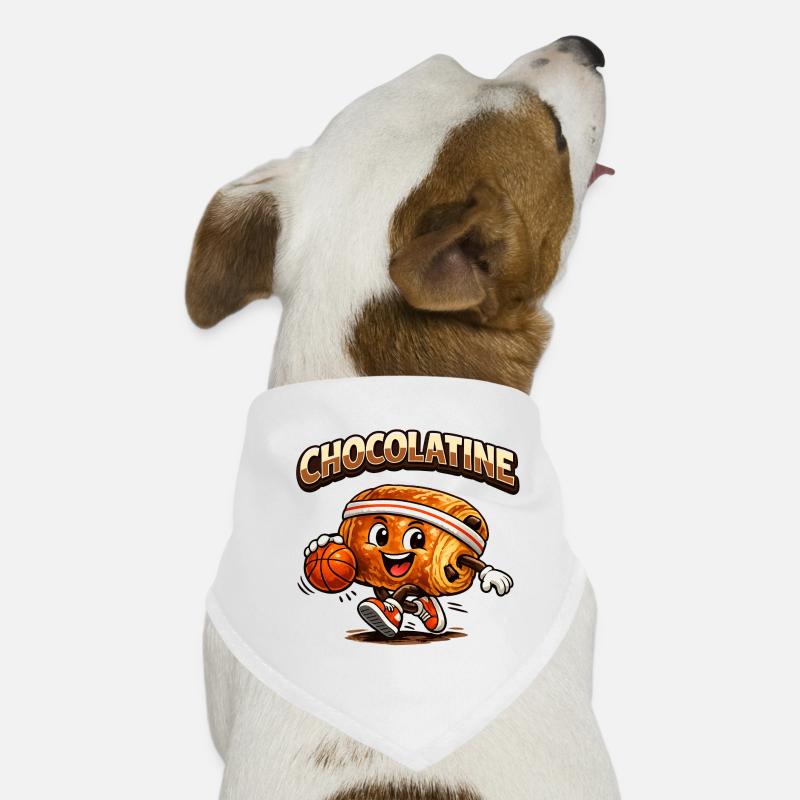 Chocolatine-Korb Hunde-Bandana