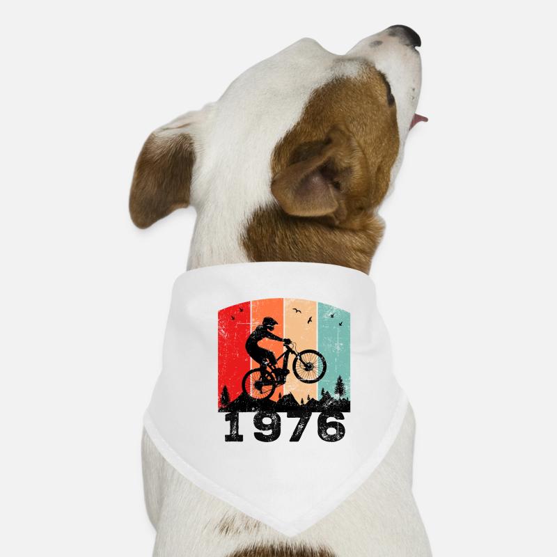 Vintage 1976 Hunde-Bandana