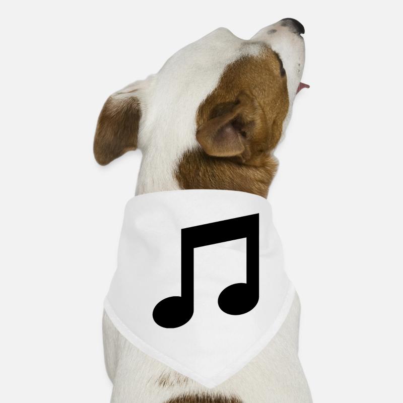 Music tee Dog Bandana