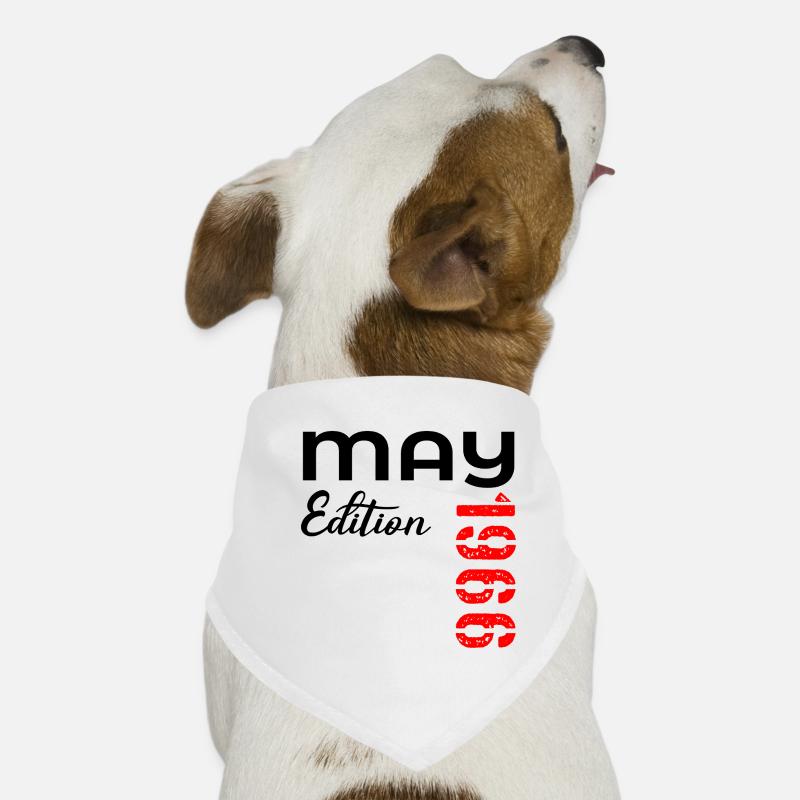 60th Birthday May 1966 Dog Bandana