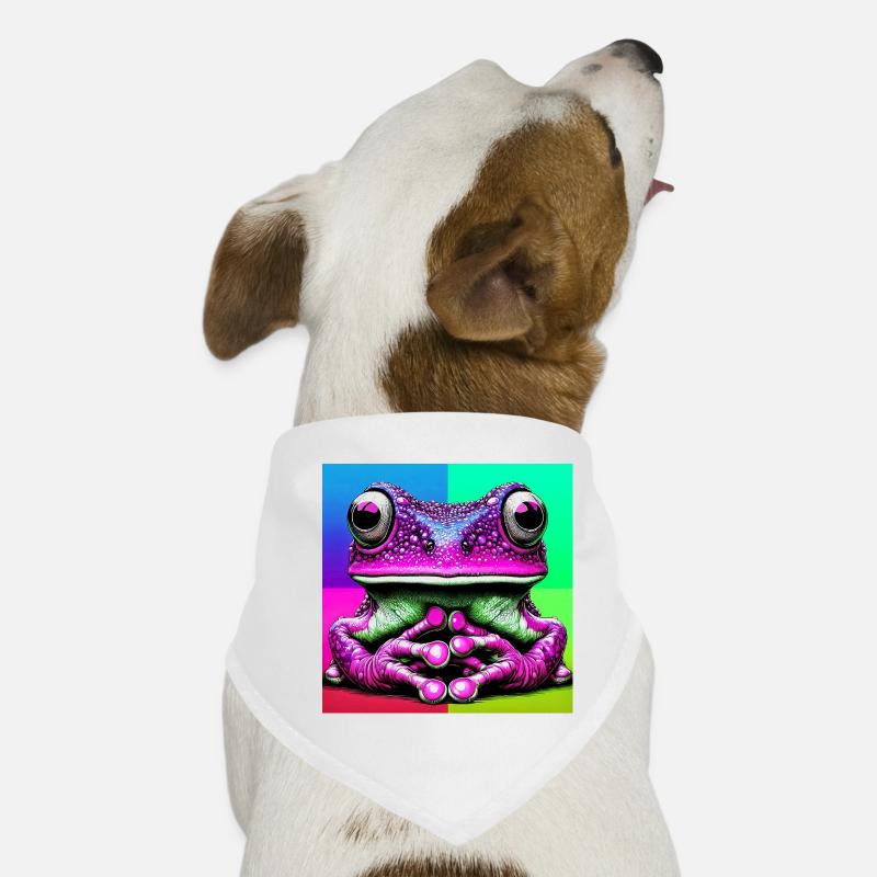 grenouille Bandana pour chien