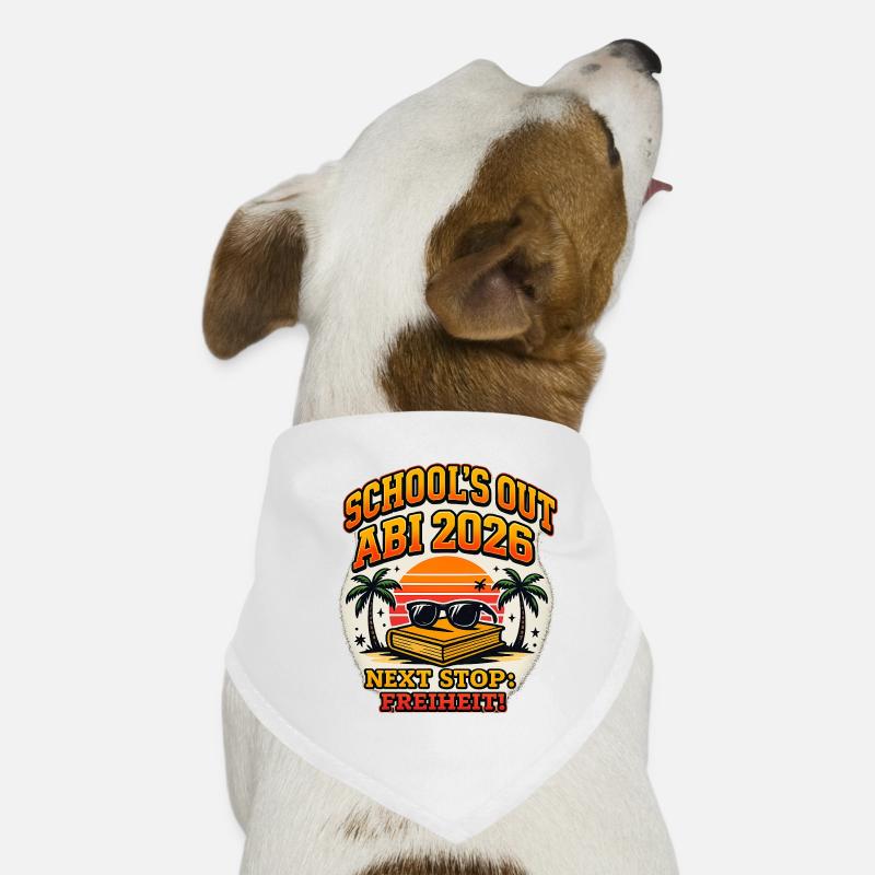 Coucher de Soleil de la Liberté Abi 2026 Bandana pour chien