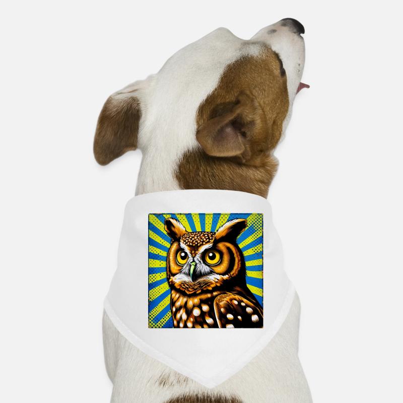 Eule Hunde-Bandana