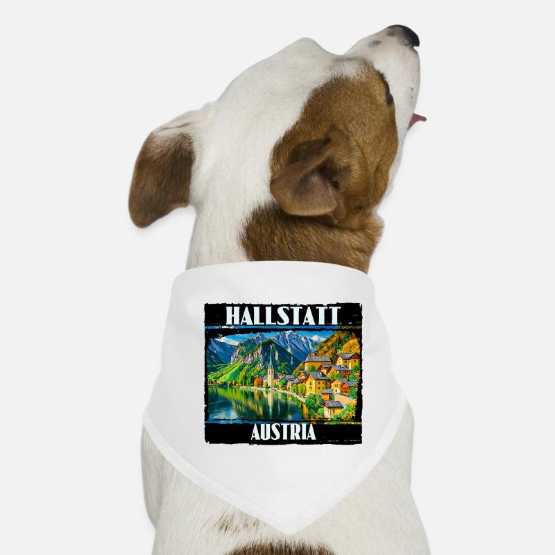 Hallstadt, Autriche Bandana pour chien