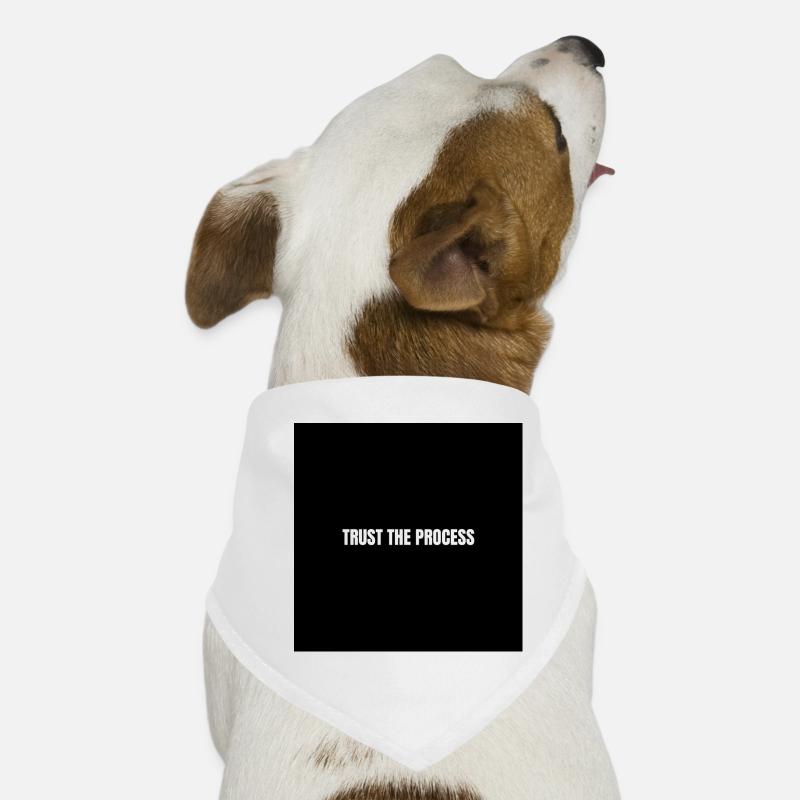 Vertrauen in den Prozess Hunde-Bandana