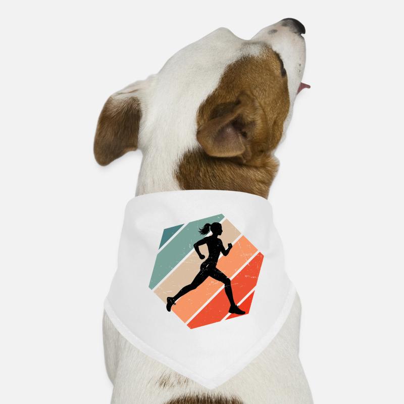 Geschenkidee für eine Running mit Running Hunde-Bandana