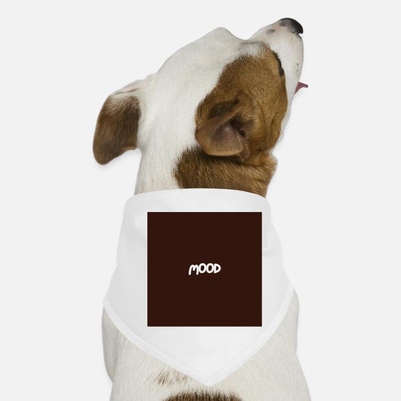 "MOOD" Grafik-T-Design Hunde-Bandana