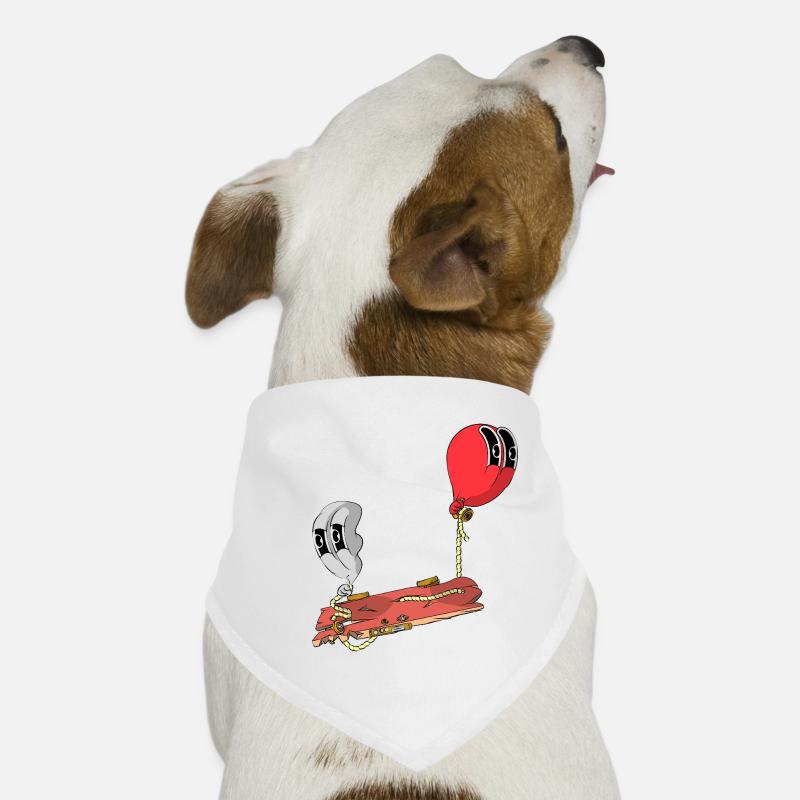 SCHWEBEN - Hunde-Bandana - Weiß