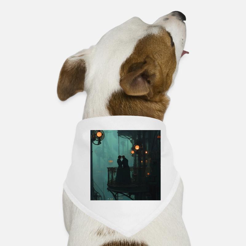 Château à vapeur de la cohésion Bandana pour chien