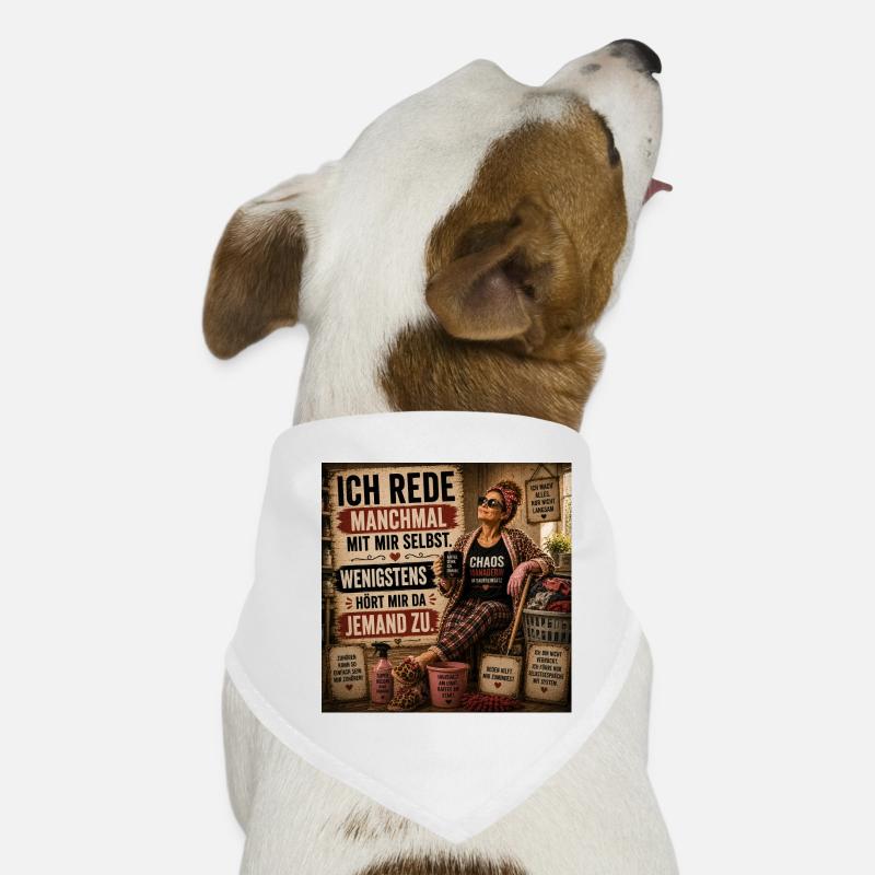 Chaosmanagerin im Dauereinsatz Hunde-Bandana