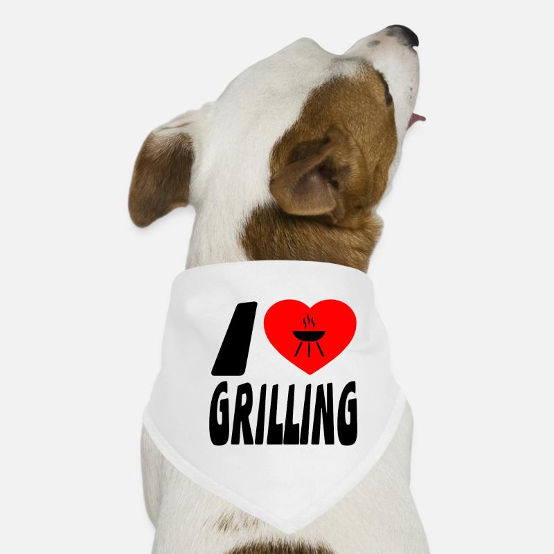 Grillen Hunde-Bandana
