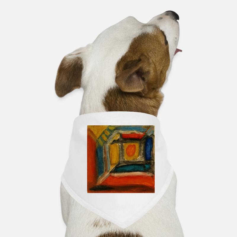 Colored Interior Fragment Dog Bandana