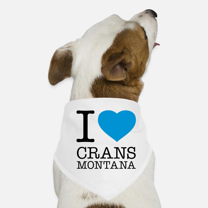 J’ADORE CRANS-MONTANA Bandana pour chien